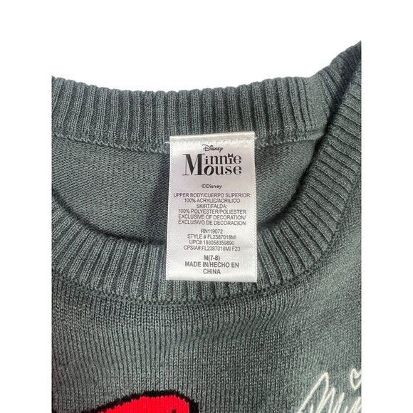 Disney Girls Grey & Red Dress - Picture 4 of 5